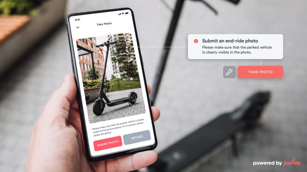 End-Ride Photo Verification