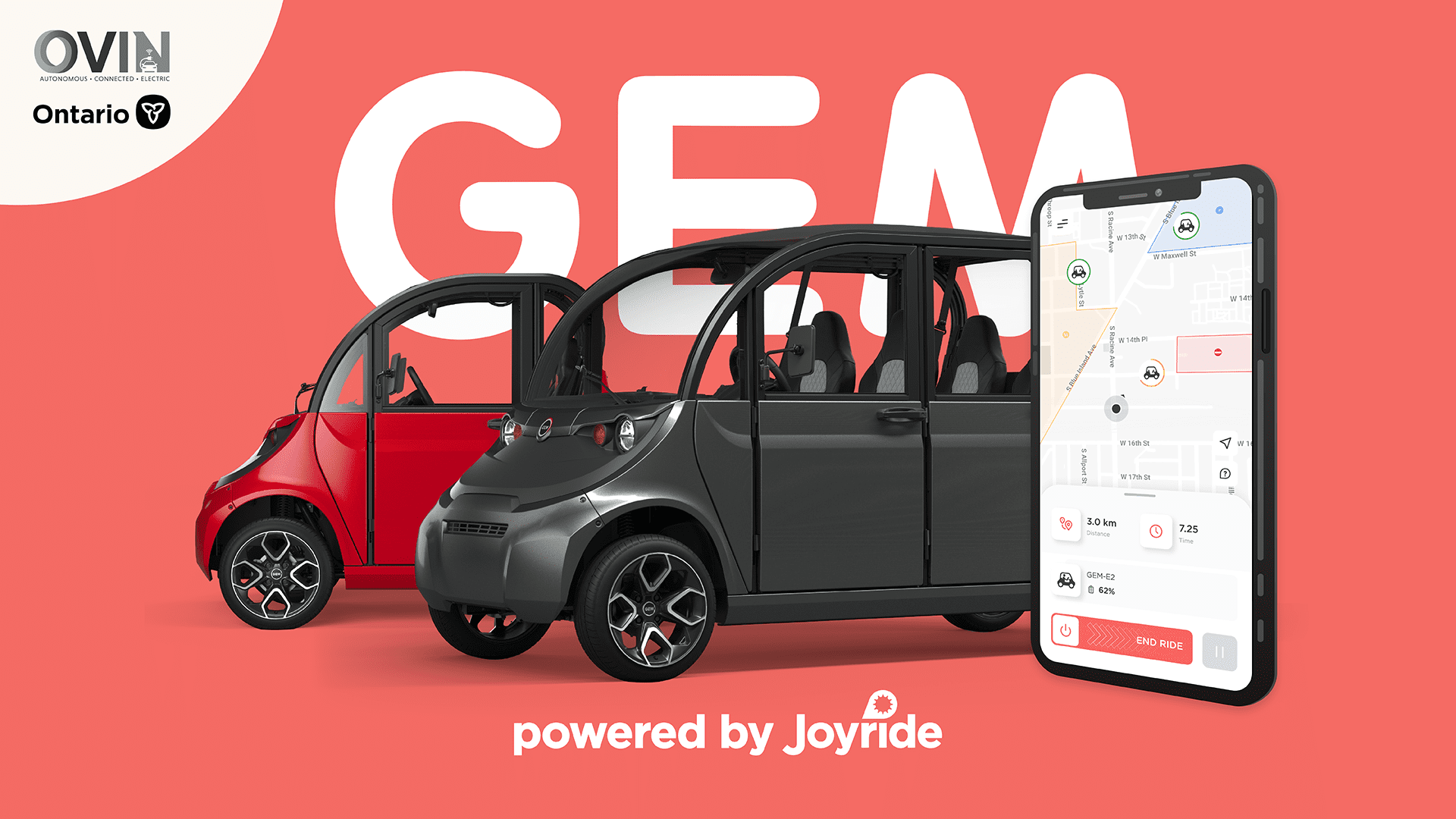 Joyride OVIN Waev mobility partnership