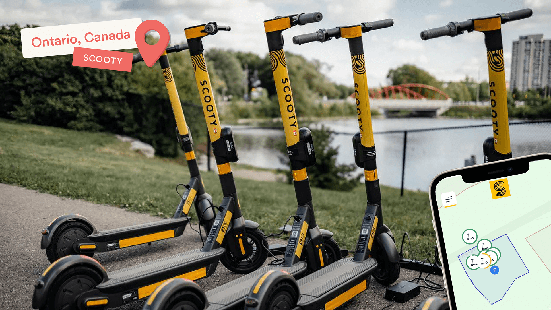 canadian micromobility provider SCOOTY scooters in brampton ontario canada