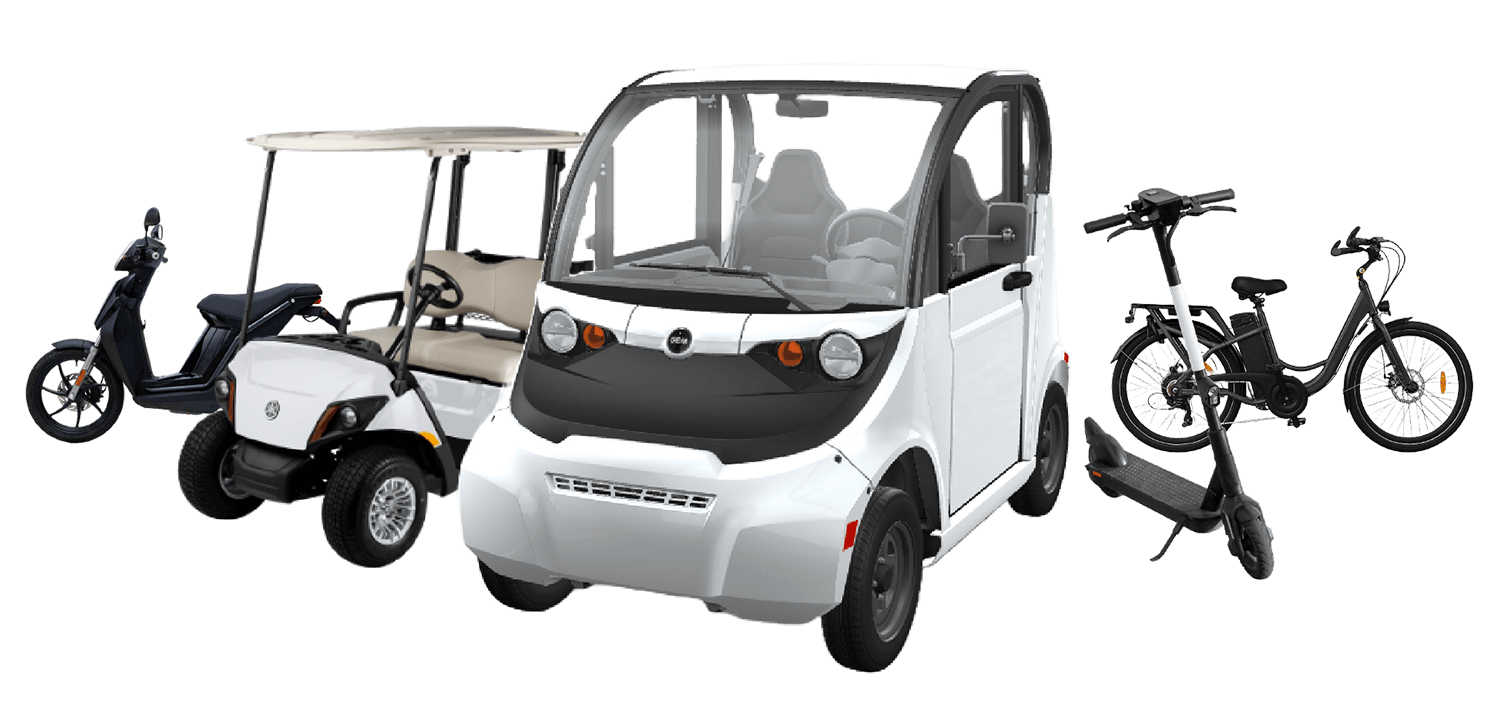 Connected fleet of electric vehicles