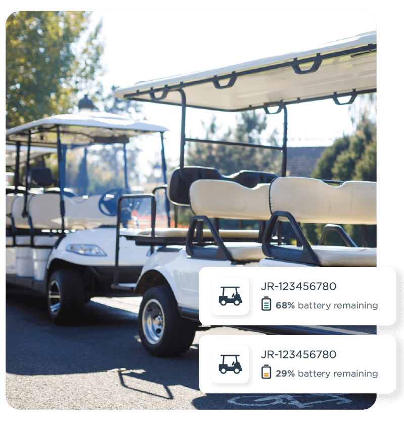 golf cart battery levels