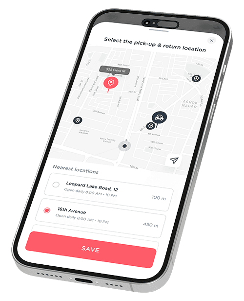 Joyride vehicle rental app
