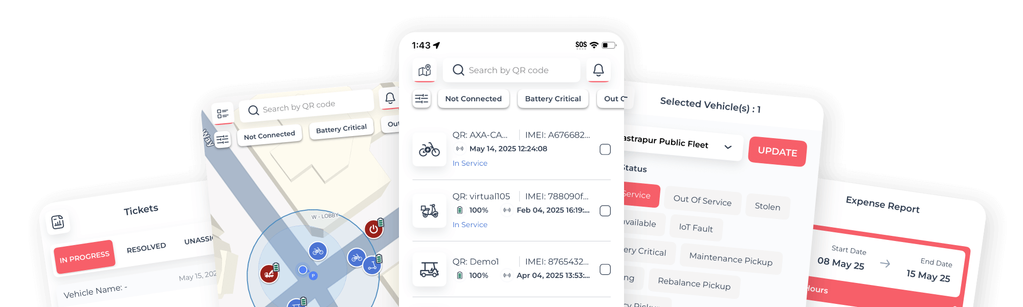 joyride operator app screenshots